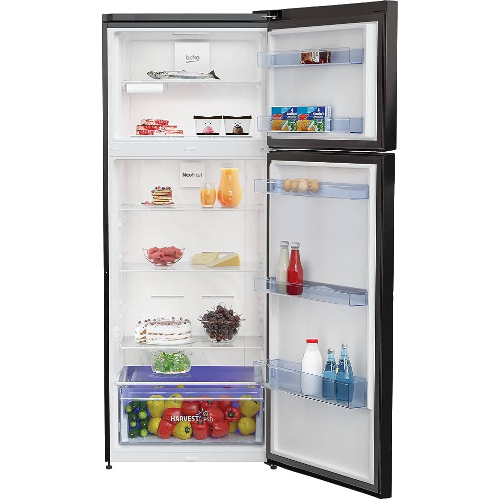 Beko No-Frost Refrigerator 408 Liters Inverter Black RDNE448M20B. Beko No-Frost Refrigerator 408 Liters Inverter Black RDNE448M20B.